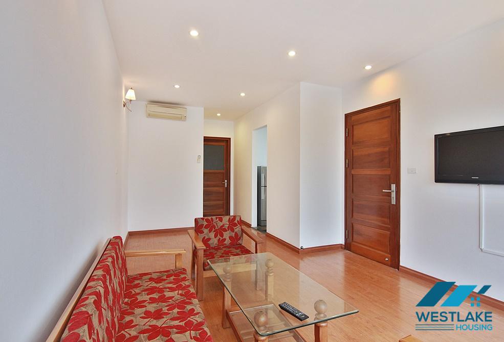 A lake view 1 bedroom apartment for rent in Tu Hoa, Tay Ho, Ha Noi