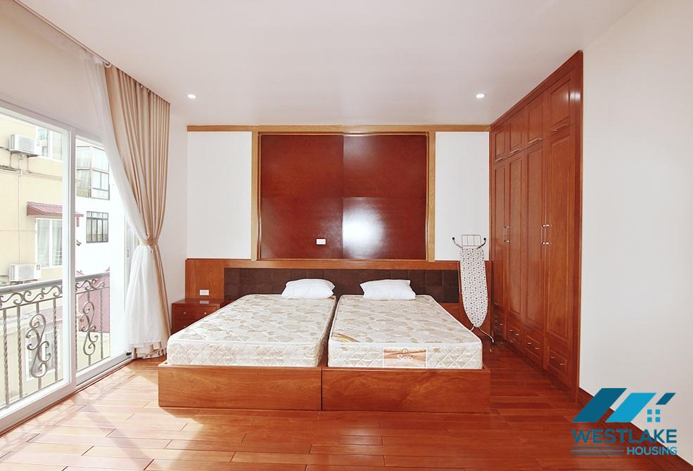 Nice and spacious 2 bedrooms apartment for rent on To Ngoc Van street, Tay Ho, Hanoi