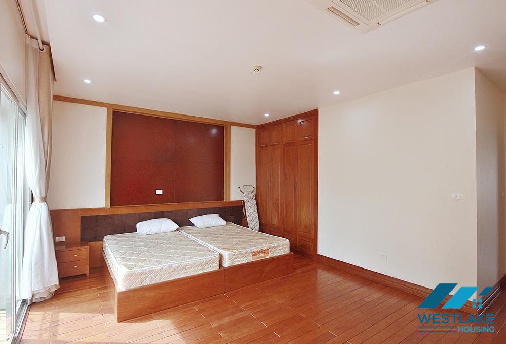 Nice and spacious 2 bedrooms apartment for rent on To Ngoc Van street, Tay Ho, Hanoi