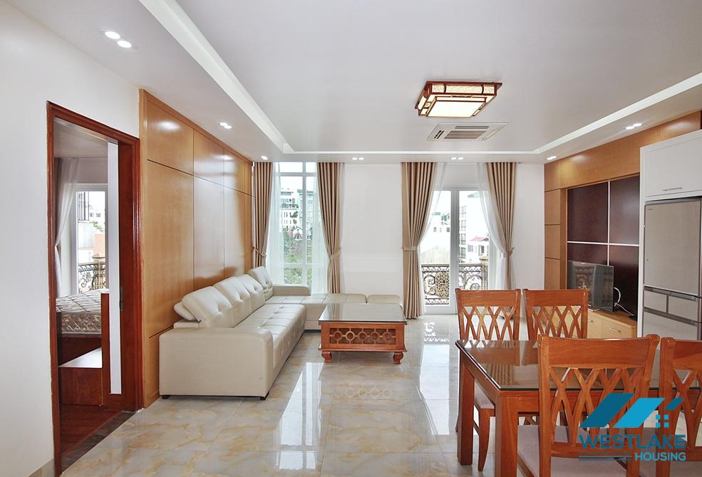 Nice and spacious 2 bedrooms apartment for rent on To Ngoc Van street, Tay Ho, Hanoi