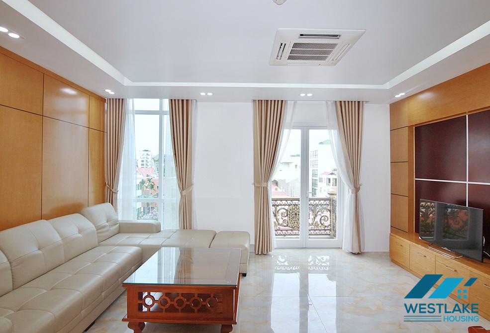 Nice and spacious 2 bedrooms apartment for rent on To Ngoc Van street, Tay Ho, Hanoi