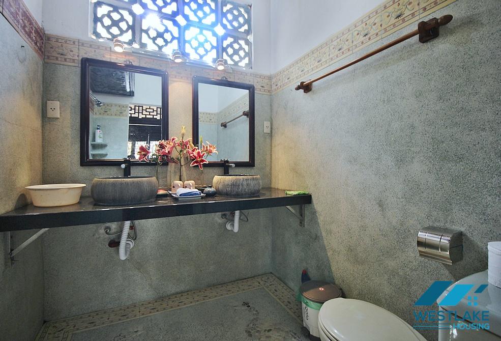 An unique style house for rent in Tu Hoa, Tay Ho, Ha Noi An unique style house for rent in Tu Hoa, Tay Ho, Ha Noi