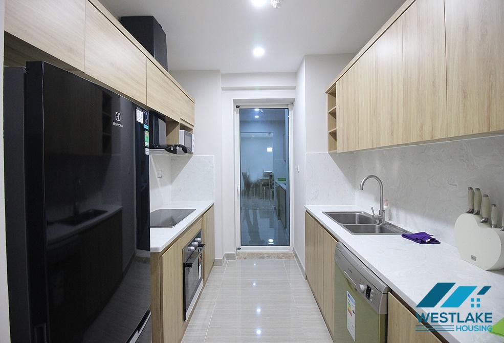 A 3 bedroom apartment with furnished furniture for rent in Ciputra, Tay Ho, Ha Noi