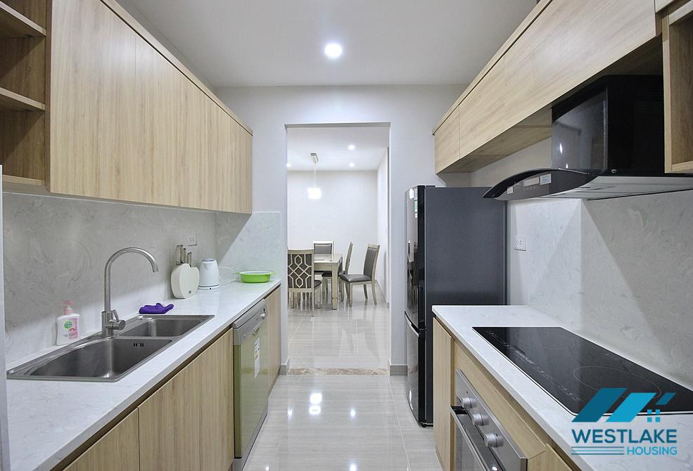 A 3 bedroom apartment with furnished furniture for rent in Ciputra, Tay Ho, Ha Noi