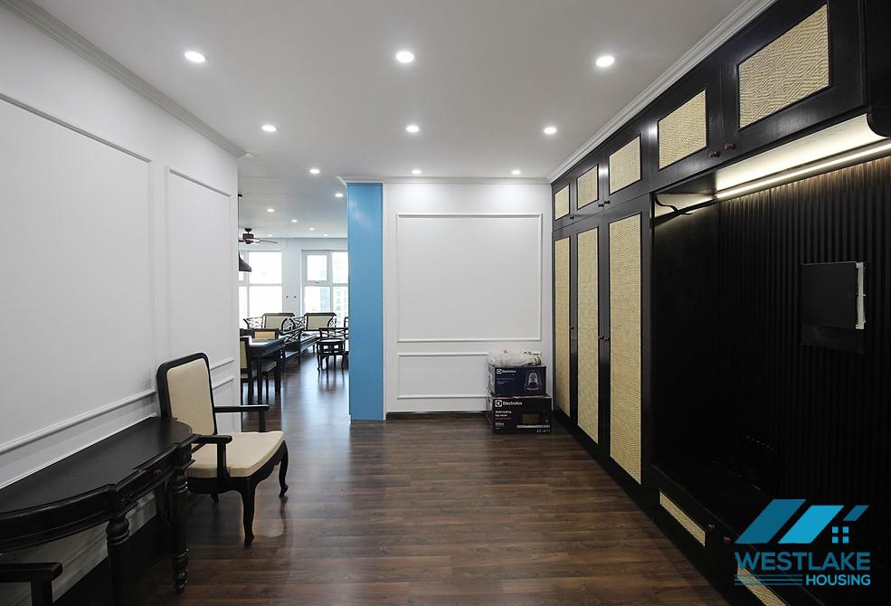 A beautiful and new 3 bedroom apartment for rent in Ciputra, Tay Ho, Ha Noi