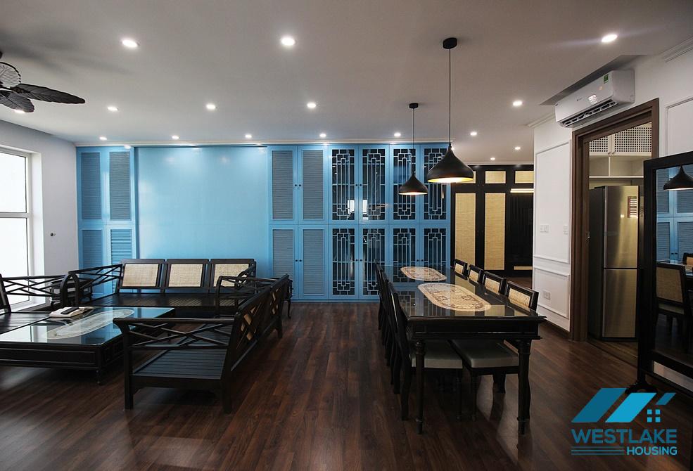 A beautiful and new 3 bedroom apartment for rent in Ciputra, Tay Ho, Ha Noi