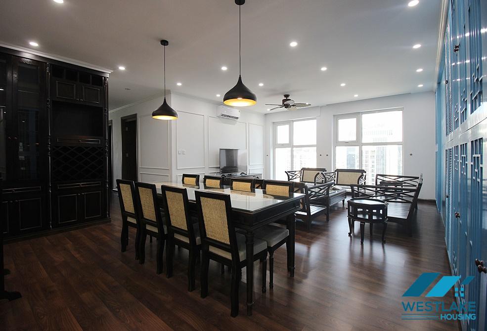 A beautiful and new 3 bedroom apartment for rent in Ciputra, Tay Ho, Ha Noi