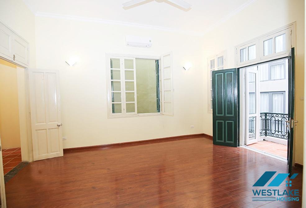 An unfurnished 4 bedroom house for rent in Dang Thai Mai, Tay Ho An unfurnished 4 bedroom house for rent in Dang Thai Mai, Tay Ho