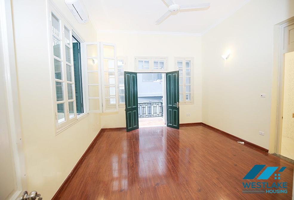 An unfurnished 4 bedroom house for rent in Dang Thai Mai, Tay Ho An unfurnished 4 bedroom house for rent in Dang Thai Mai, Tay Ho