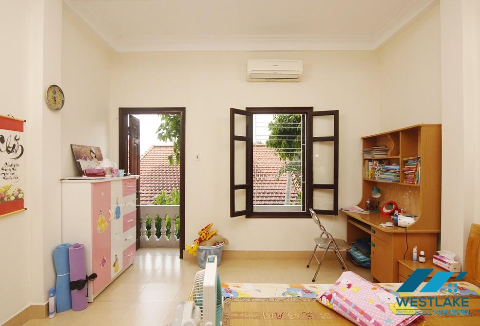 A nice 4 bedroom house for rent in Dang Thai Mai, Tay Ho A nice 4 bedroom house for rent in Dang Thai Mai, Tay Ho