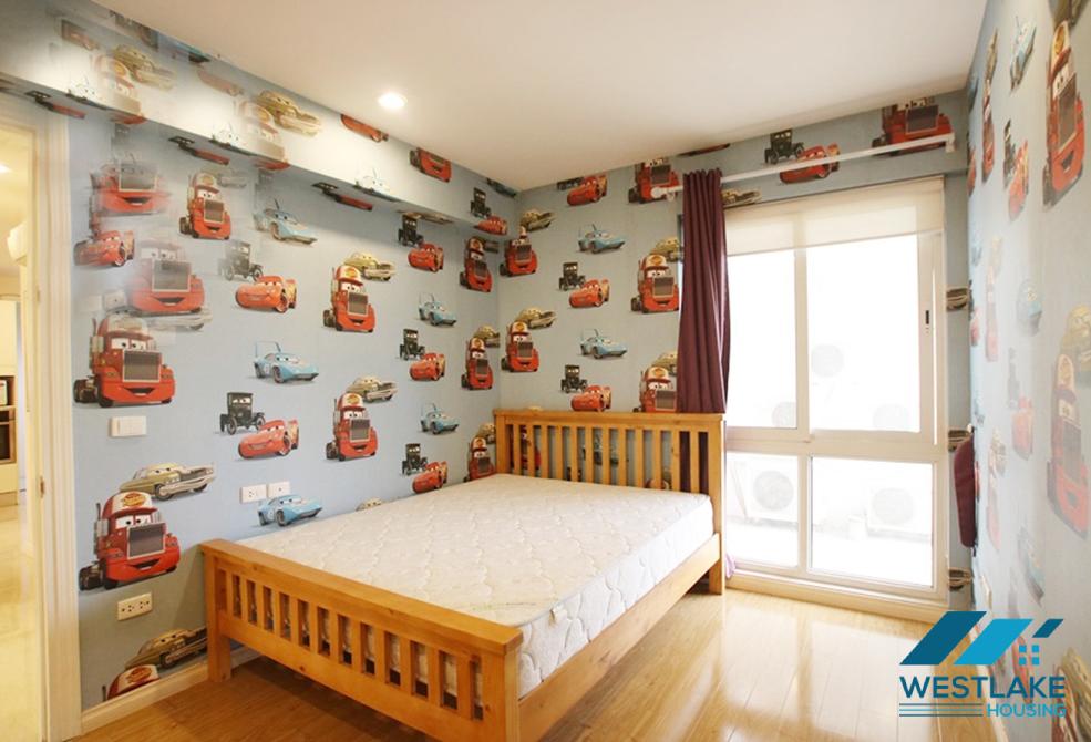 Nice apartment for rent in Ciputra with 3 bedrooms, fully furnished