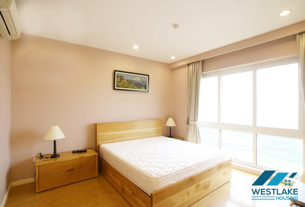 Nice apartment for rent in Ciputra with 3 bedrooms, fully furnished