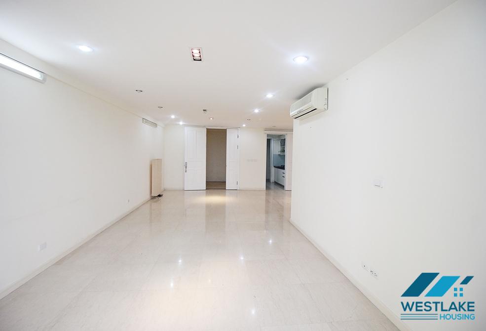 Unfurnished apartment for rent in P tower Ciputra, Tay Ho, Ha Noi