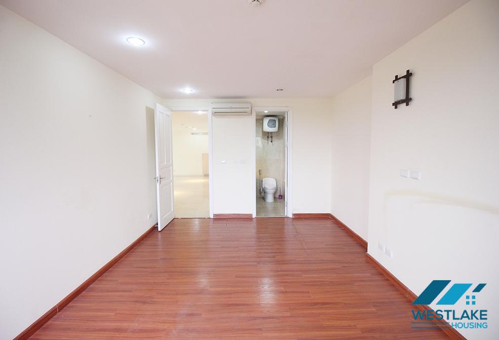 Unfurnished apartment for rent in P tower Ciputra, Tay Ho, Ha Noi