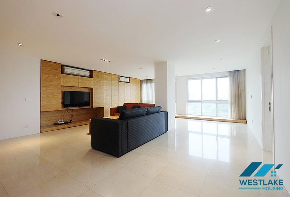 A charming 3 bedroom apartment for rent in Ciputra Compound, Tay Ho, Ha Noi