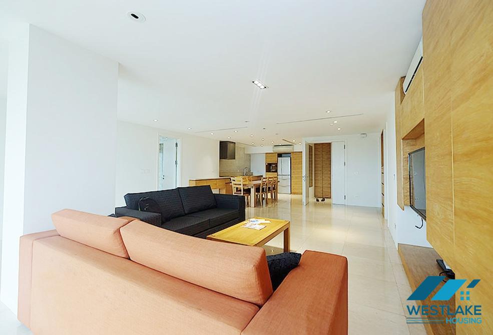 A charming 3 bedroom apartment for rent in Ciputra Compound, Tay Ho, Ha Noi