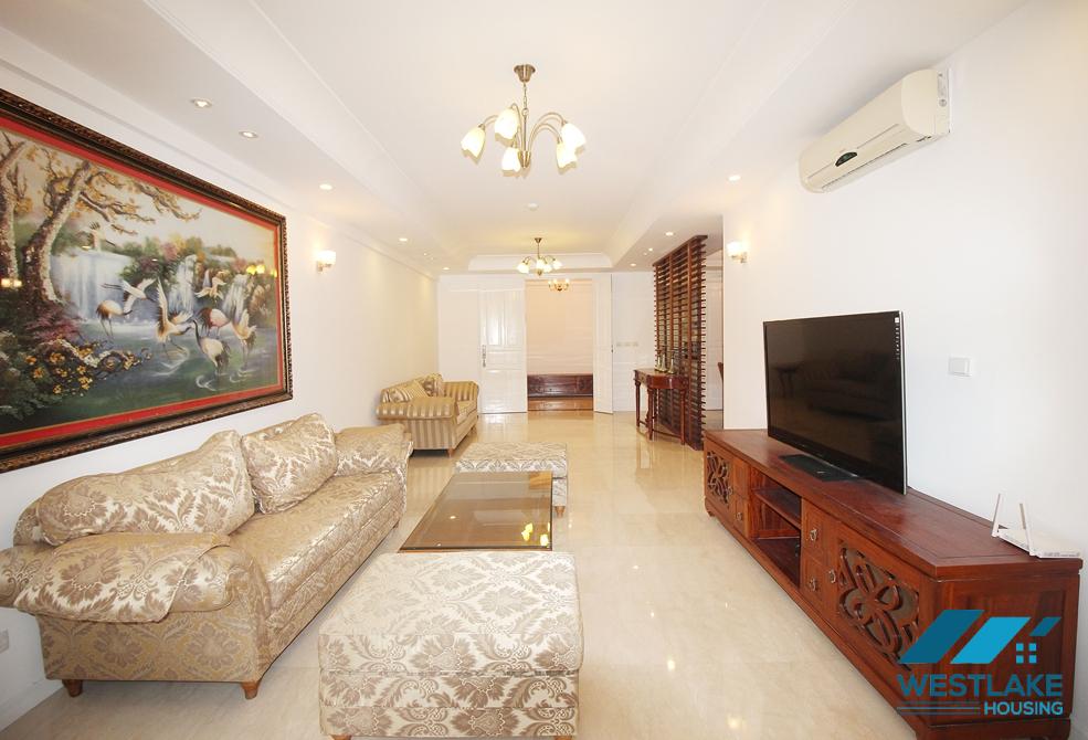 A 4 Bedroom apartment for rent in P building of Ciputra Complex Ha Noi City