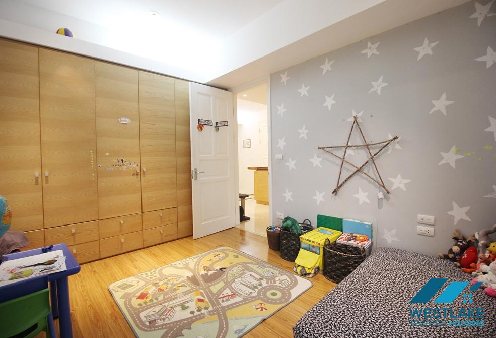 A three-bedroom apartment with full fancy furniture for rent in Ciputra, Tay Ho, Hanoi A three-bedroom apartment with full fancy furniture for rent in Ciputra, Tay Ho, Hanoi