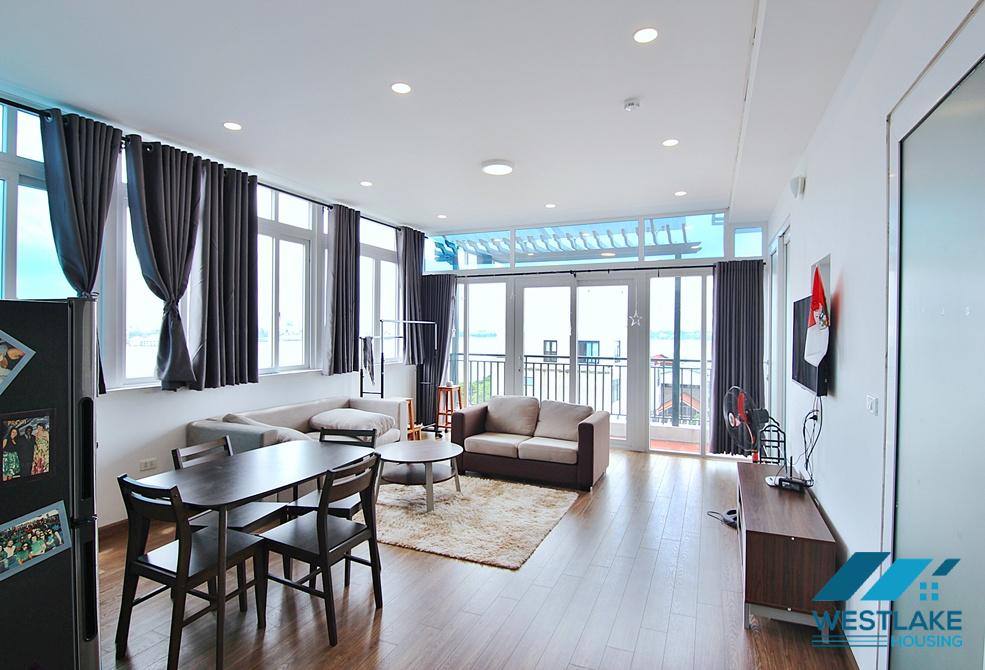 Cho Thuê Căn Hộ 1 Phòng Ngủ Tầng Cao Tuyệt Đẹp Tại Tây Hồ, Hà Nội