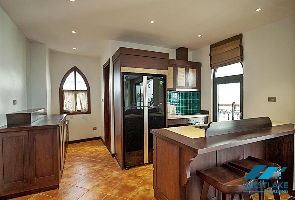 A beautiful 3 bedrooms serviced apartment with lake view for rent in Tay Ho, Ha Noi A beautiful 3 bedrooms serviced apartment with lake view for rent in Tay Ho, Ha Noi