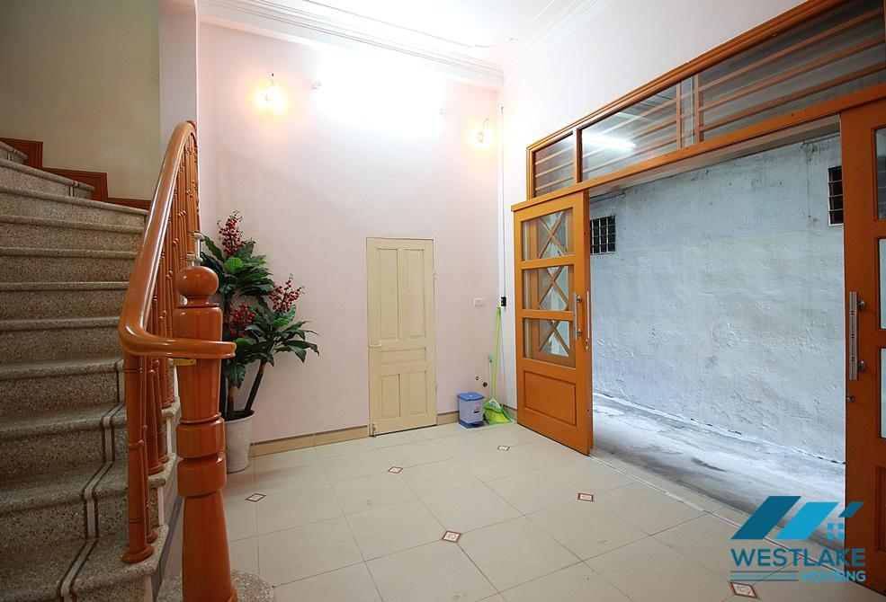 A spacious and cheap 4 bedroom house for rent in Dang Thai Mai, Tay Ho A spacious and cheap 4 bedroom house for rent in Dang Thai Mai, Tay Ho