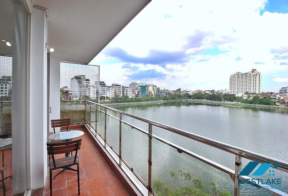 Amazing lake view for two bedrooms apartment for rent in Tay Ho, Hanoi Amazing lake view for two bedrooms apartment for rent in Tay Ho, Hanoi