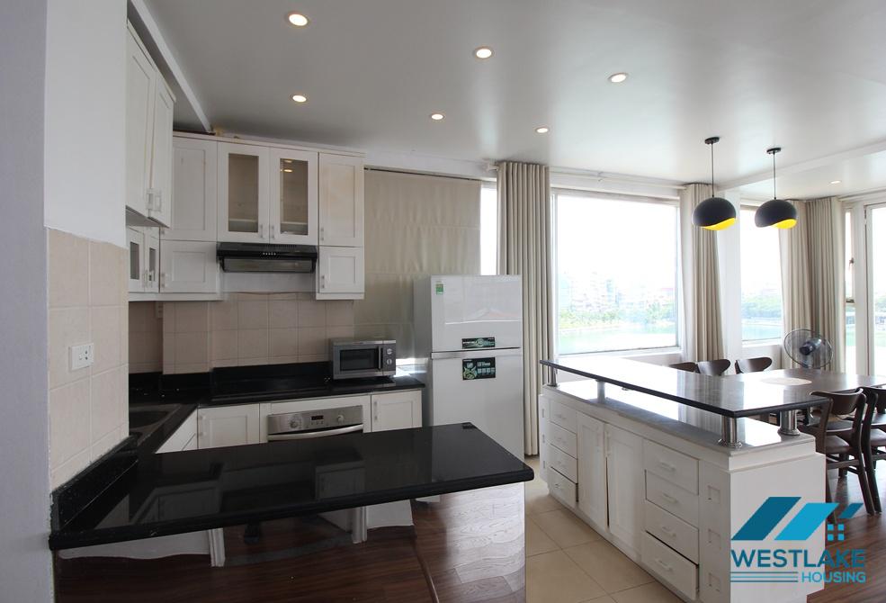 Wonderfull lake view 2 bedrooms apartment for rent on Quang An street, Tay Ho, Ha Noi Wonderfull lake view 2 bedrooms apartment for rent on Quang An street, Tay Ho, Ha Noi
