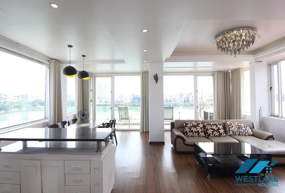 Wonderfull lake view 2 bedrooms apartment for rent on Quang An street, Tay Ho, Ha Noi Wonderfull lake view 2 bedrooms apartment for rent on Quang An street, Tay Ho, Ha Noi