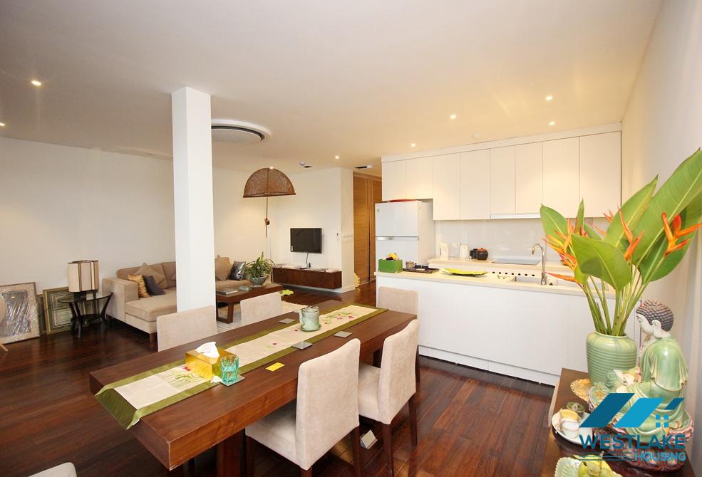 Lakeside executive apartment with large terrace for rent in Tay Ho, Hanoi Lakeside executive apartment with large terrace for rent in Tay Ho, Hanoi