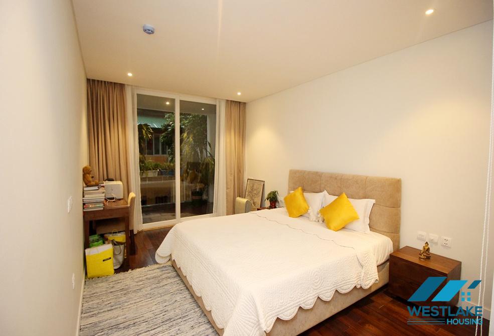 Lakeside executive apartment with large terrace for rent in Tay Ho, Hanoi Lakeside executive apartment with large terrace for rent in Tay Ho, Hanoi