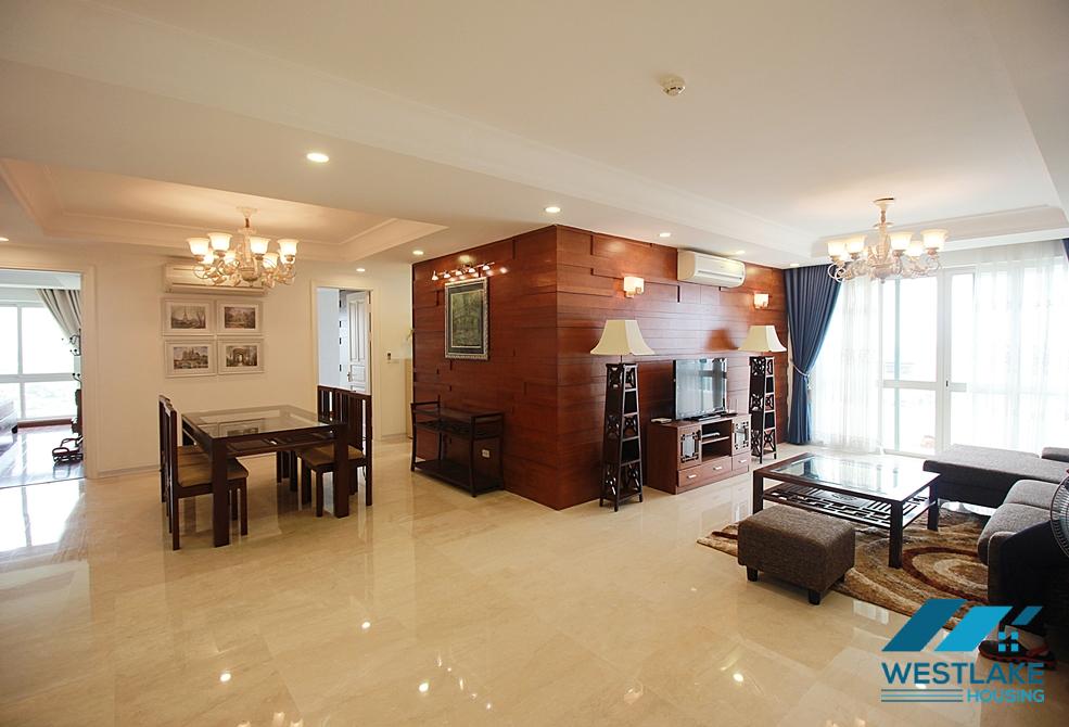 A good-priced 4 bedroom apartment for rent in Ciputra, Tay Ho, Ha Noi