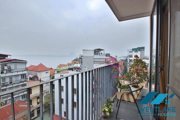 Bright two bedroom apartment on high floor for rent in Xuan Dieu area, Tay Ho, Ha Noi Bright two bedroom apartment on high floor for rent in Xuan Dieu area, Tay Ho, Ha Noi