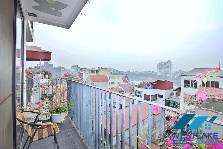 Bright two bedroom apartment on high floor for rent in Xuan Dieu area, Tay Ho, Ha Noi Bright two bedroom apartment on high floor for rent in Xuan Dieu area, Tay Ho, Ha Noi
