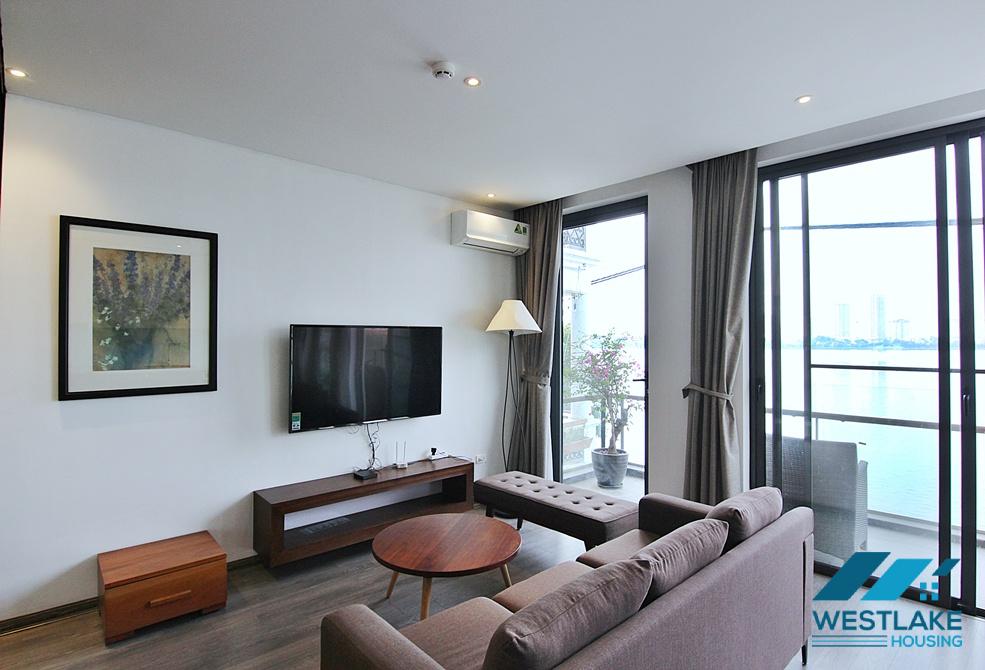  Beautiful apartment with Westlake view for rent in Tay Ho, Ha Noi