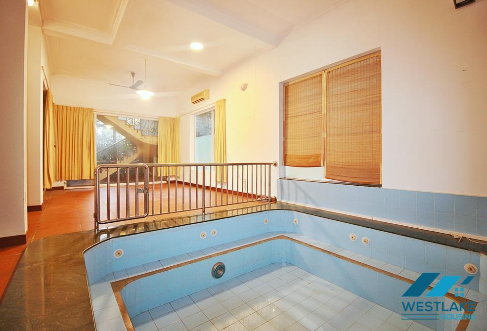 Five bedrooms house with pool for rent in To Ngoc Van st, Tay Ho, Ha Noi Five bedrooms house with pool for rent in To Ngoc Van st, Tay Ho, Ha Noi