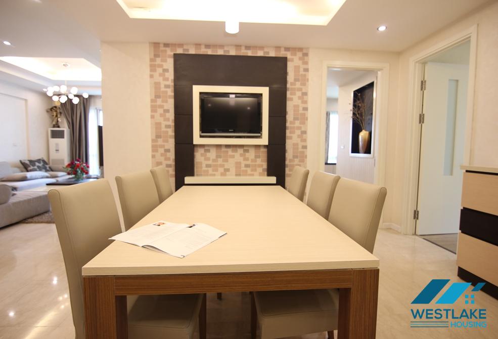 Nice 3 bedrooms apartment for rent in P building, Ciputra, Tay Ho, Hanoi Nice 3 bedrooms apartment for rent in P building, Ciputra, Tay Ho, Hanoi