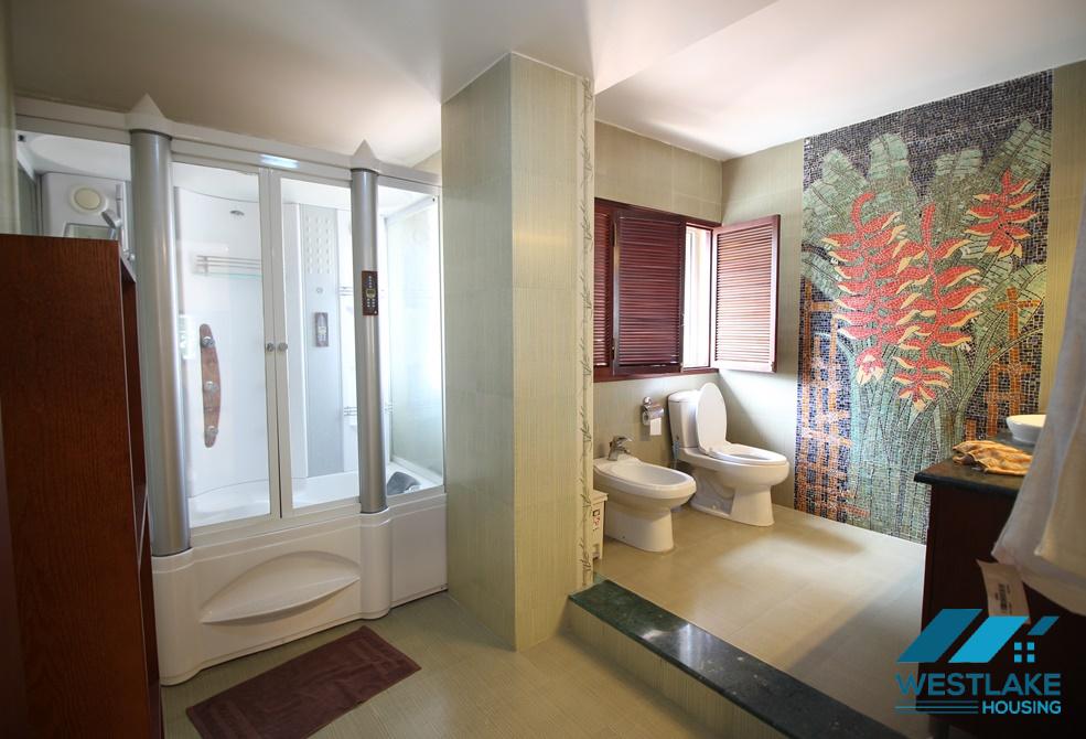 A beautiful villa with 4 bedrooms for rent in tay Ho, Ha Noi A beautiful villa with 4 bedrooms for rent in tay Ho, Ha Noi