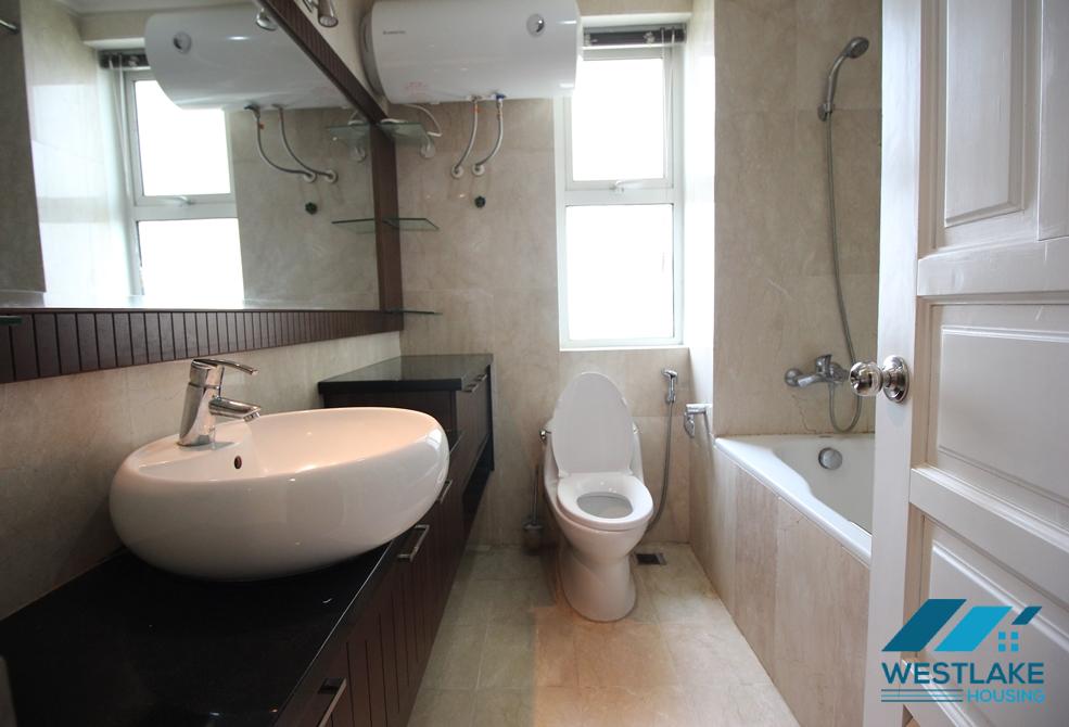 Three bedrooms apartment for rent in P building Ciputra, Tay Ho, Ha Noi