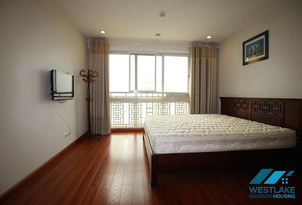 Three bedrooms apartment for rent in P building Ciputra, Tay Ho, Ha Noi