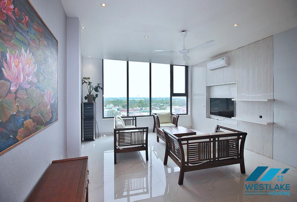 3-Bedroom Apartment with Spacious Balcony for Rent in Tay Ho, Hanoi