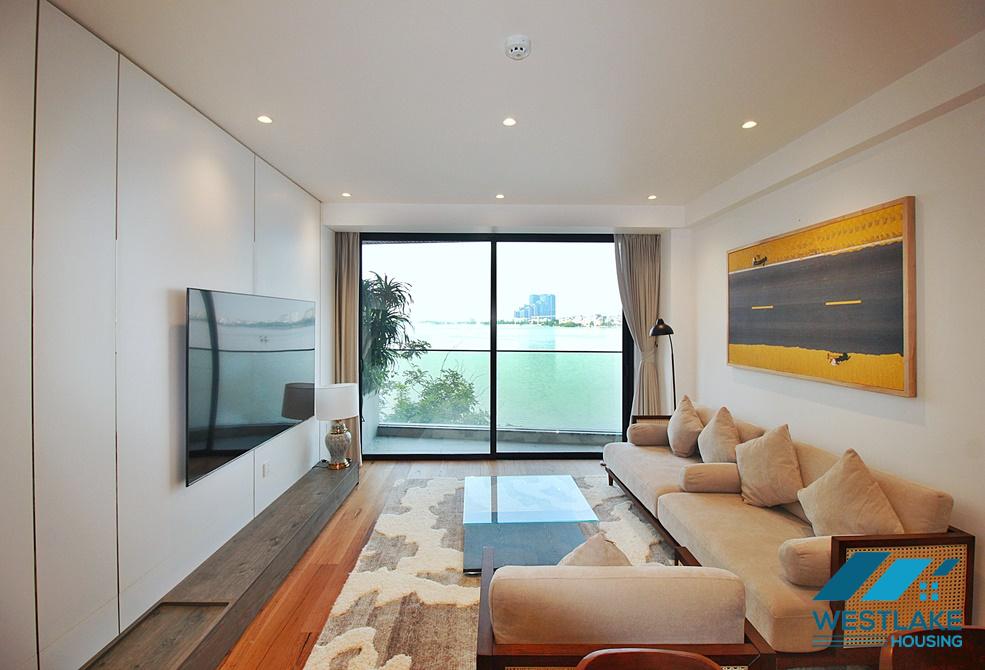 A modern 2 bedroom with lake view for rent in Tay Ho, Ha Noi