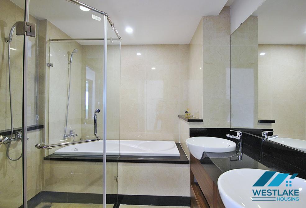 Spacious 04 bedroom apartment on high floor for rent in Tay Ho, Ha Noi