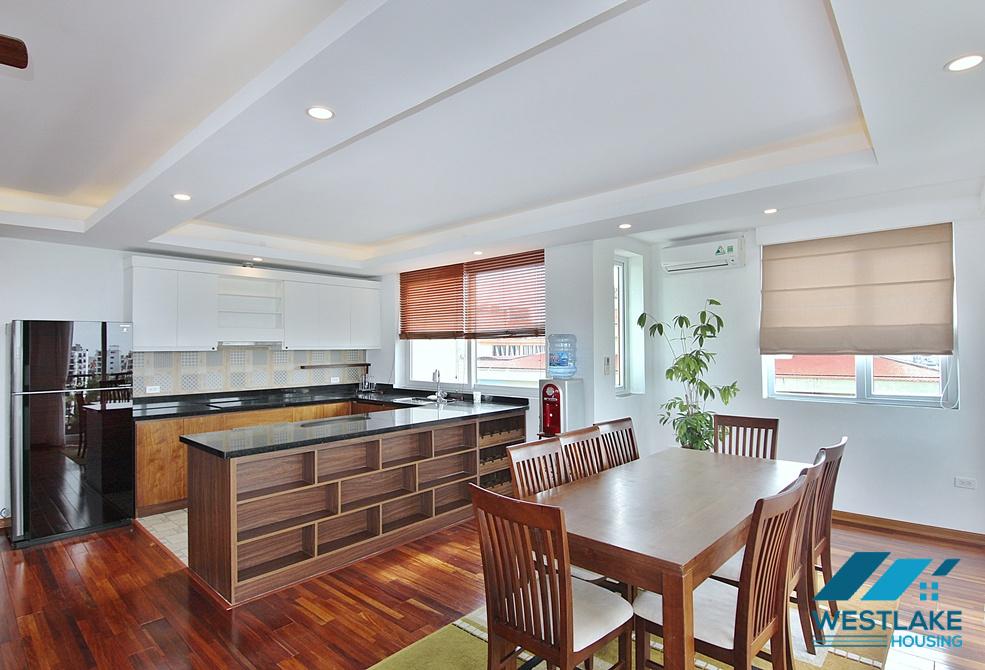 Spacious 04 bedroom apartment on high floor for rent in Tay Ho, Ha Noi