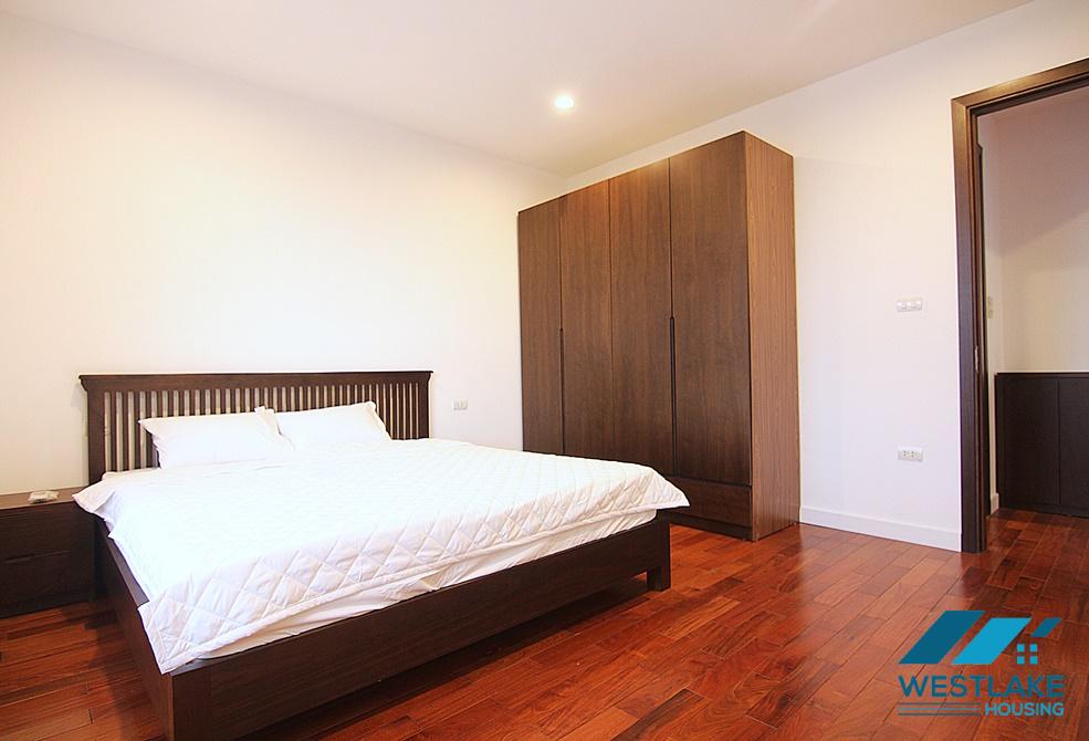 A spacious and bright 3 bedroom apartment for rent in Dang Thai Mai, Tay Ho