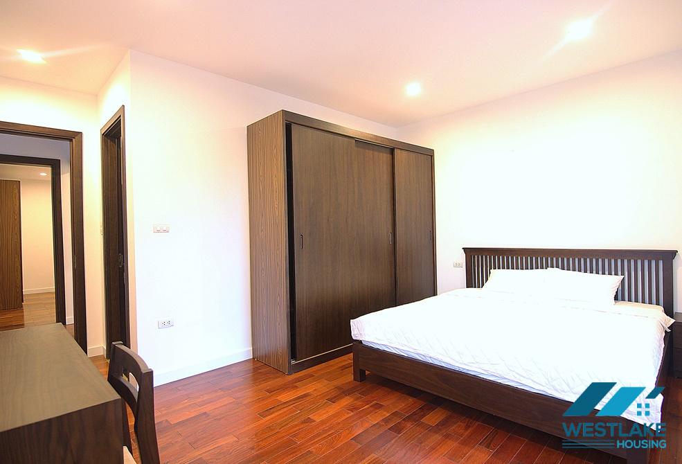 A spacious and bright 3 bedroom apartment for rent in Dang Thai Mai, Tay Ho