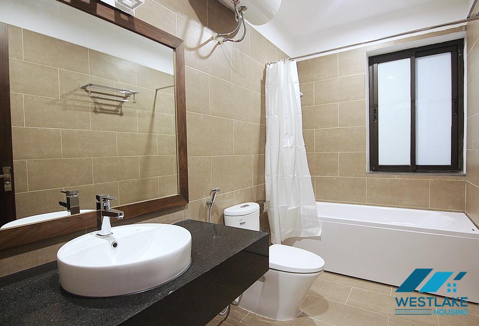 A spacious and bright 3 bedroom apartment for rent in Dang Thai Mai, Tay Ho
