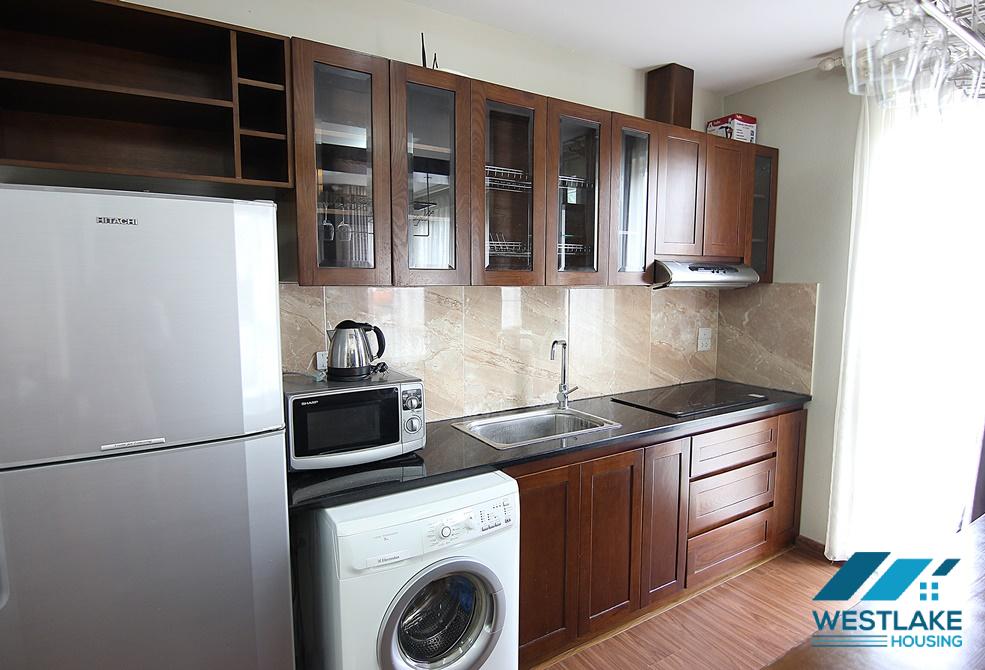 Bright and cozy 1 bedroom apartment for rent in Dang Thai Mai, Tay Ho