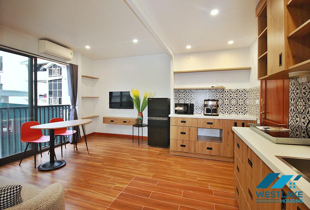 Newly and bright one bedroom apartment for rent in Tay Ho, Ha Noi
