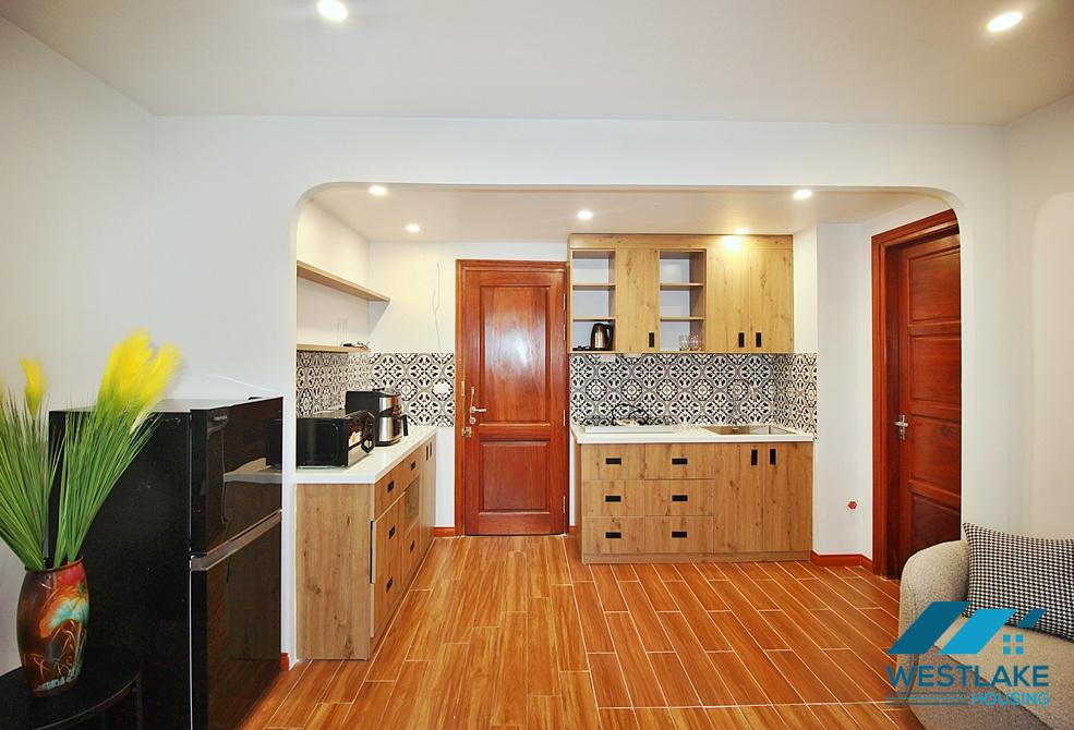 Newly and bright one bedroom apartment for rent in Tay Ho, Ha Noi