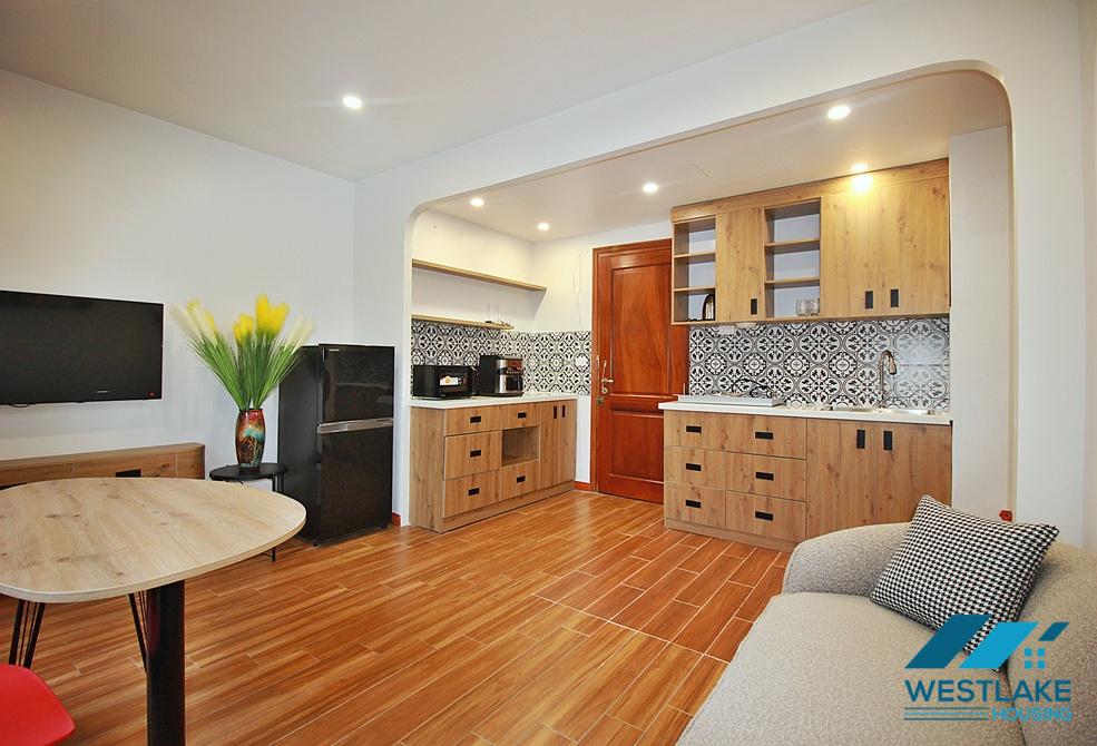 Newly and bright one bedroom apartment for rent in Tay Ho, Ha Noi